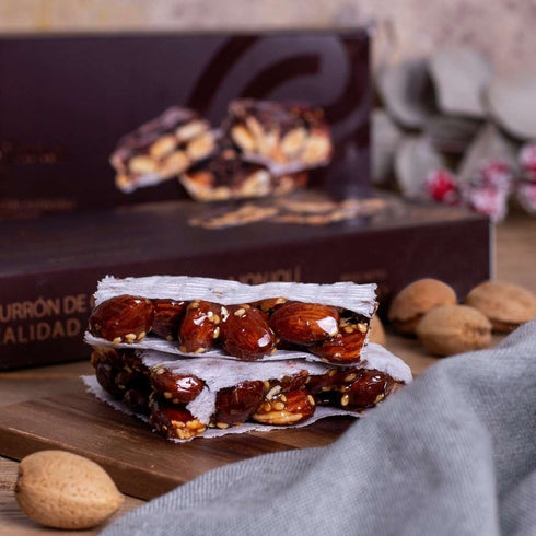 Turrón de Guirlache con ajonjolí 300g